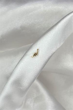 Kadın 925 Ayar Gümüş Dinazor Piercing