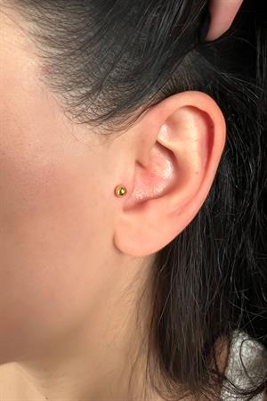 Kadın 925 Ayar Gümüş Piercing