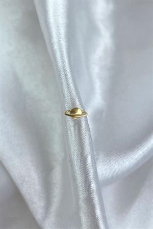 Kadın 925 Ayar Gümüş Satürn Piercing