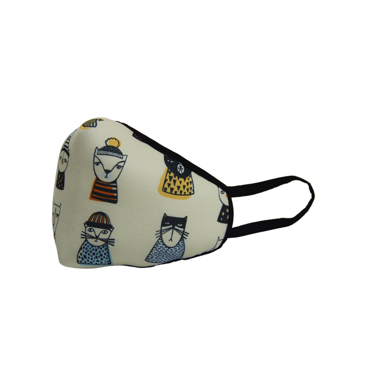 Cat Mirror Desenli Maske