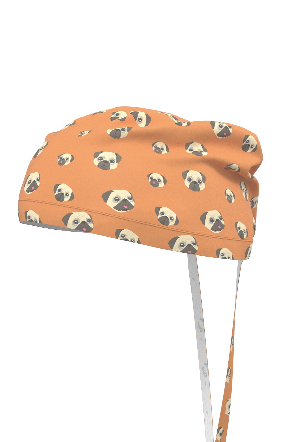 Pug Desenli Bone
