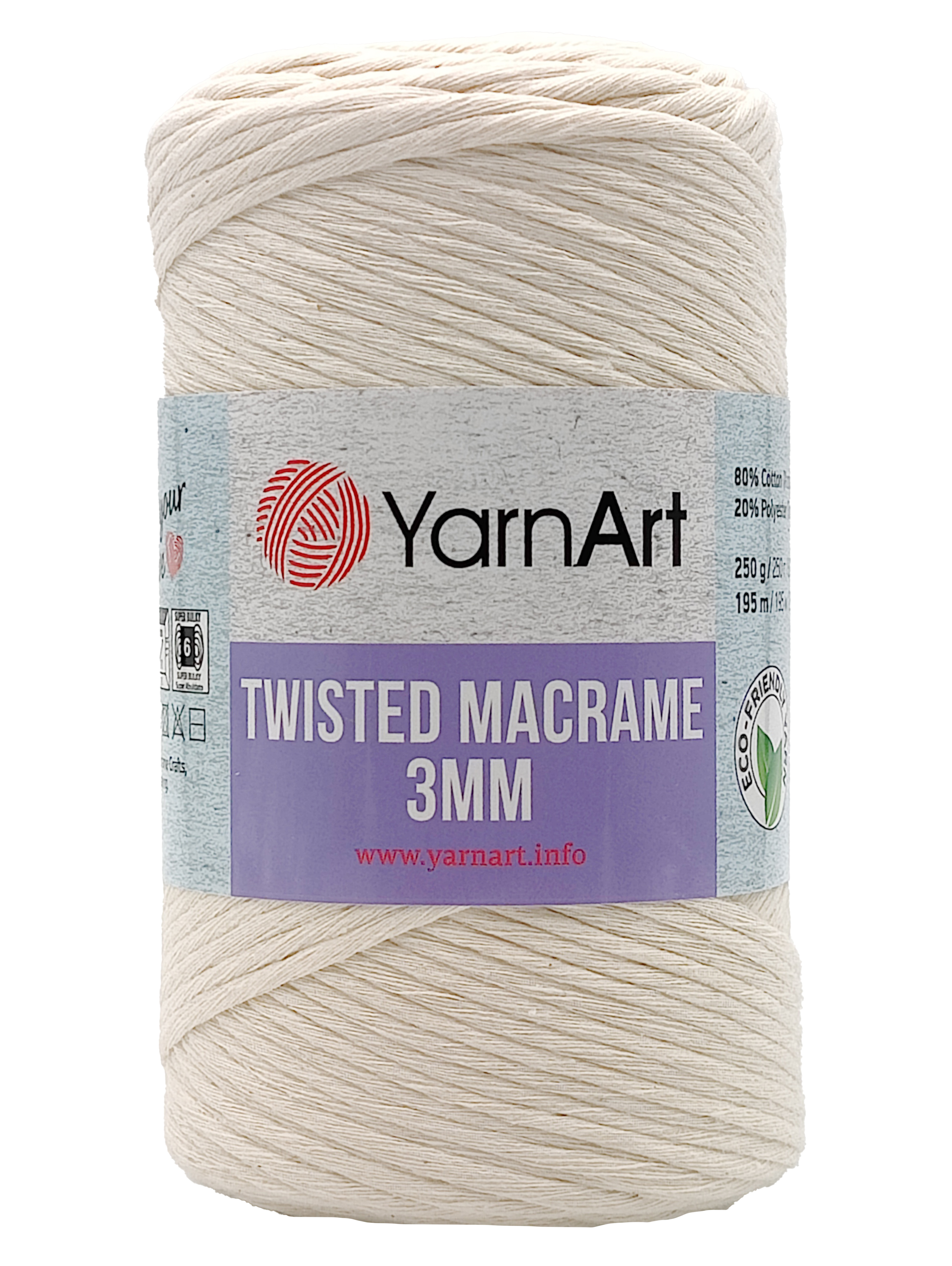 YarnArt Twisted Macrame