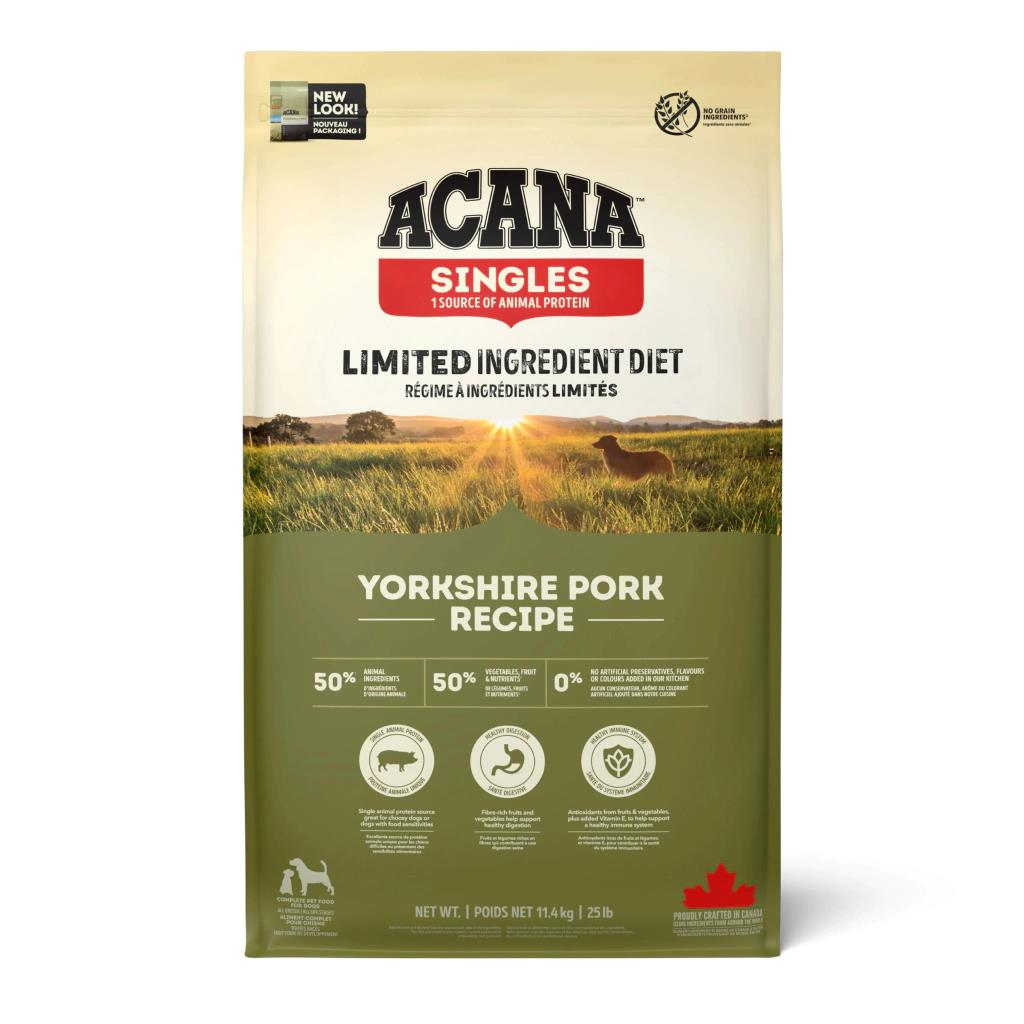 Acana Yorkshire Pork Domuz Etli Tahılsız Köpek Maması 11,4 Kg