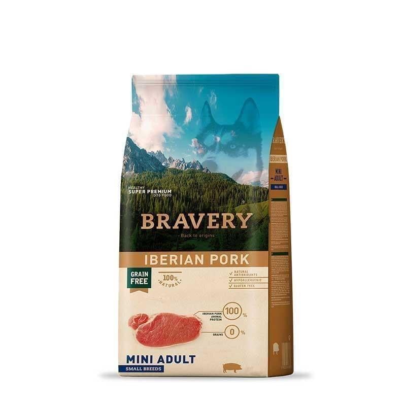Bravery Tahılsız Iberya Domuzlu Küçük Irk Köpek Maması 7 Kg