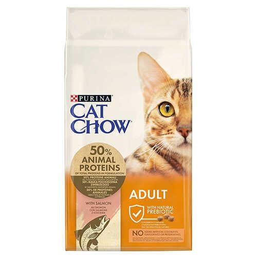 Cat Chow Somonlu ve Ton Balıklı Yetişkin Kedi Maması 15 Kg