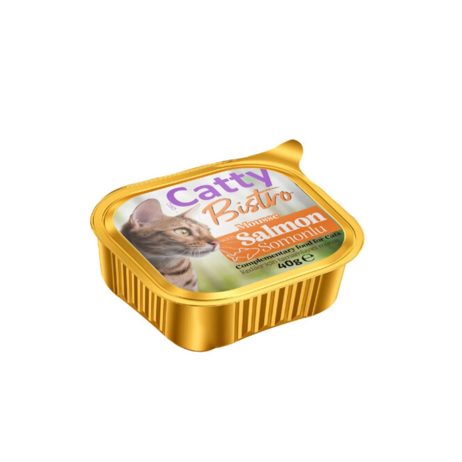 Catty Bistro Mousse Somonlu Kedi Konservesi 40 Gr