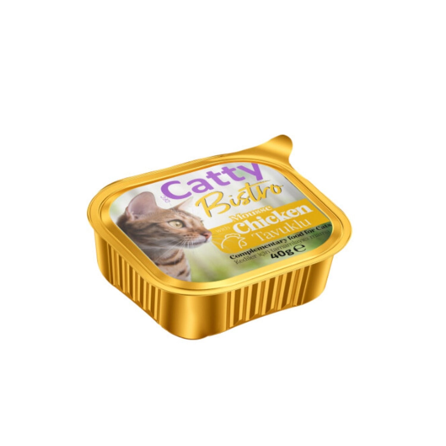 Catty Bistro Mousse Tavuklu Kedi Konservesi 40 Gr