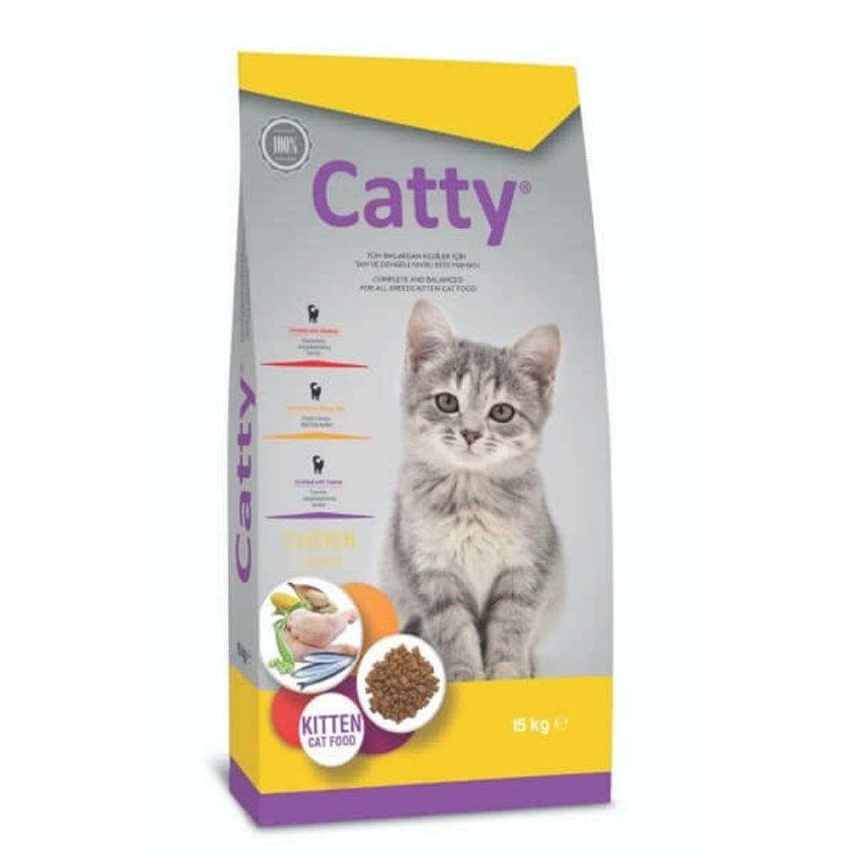 Catty Yavru Kedi Maması Tavuklu 15 Kg