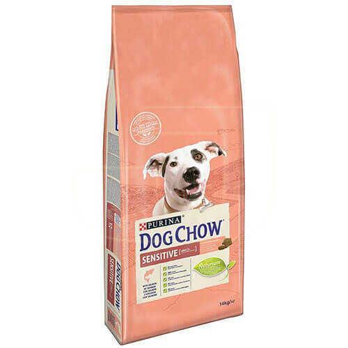 Dog Chow Adult Sensitive Salmon Rice Somonlu Yetişkin Köpek Maması 14 Kg