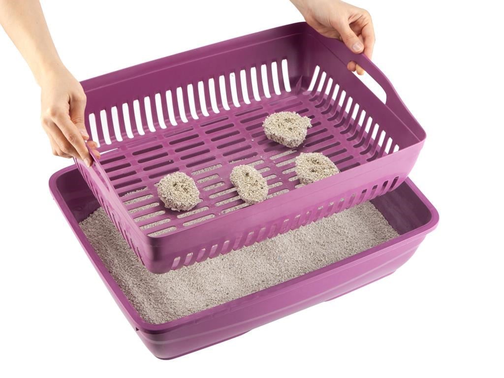 Elekli Açık Kedi Tuvaleti 50 x 38 x 15 Cm