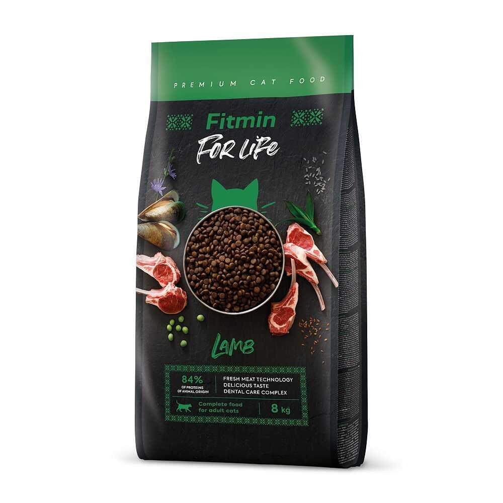 Fitmin For Life Adult Taze Kuzu Etli Yetişkin Kedi Maması 8 Kg