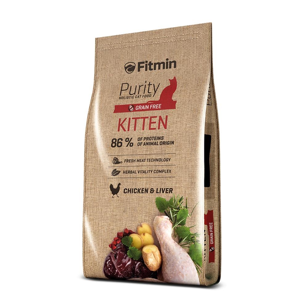 Fitmin Purity Kitten Taze Tavuk Etli Yavru Kedi Maması 10 Kg