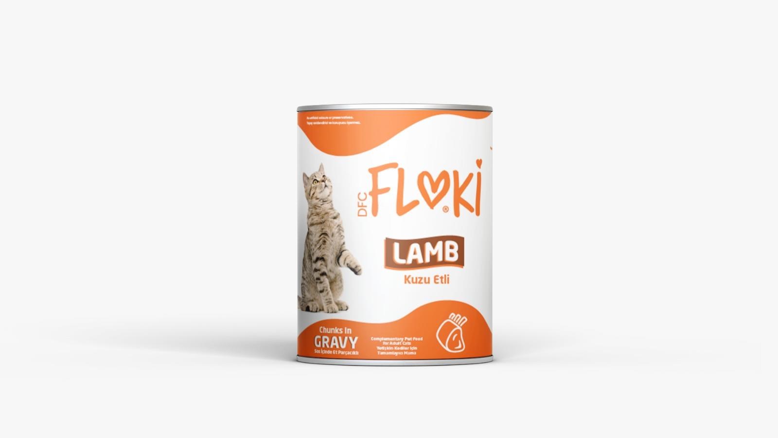 Floki Kuzulu Yetişkin Kedi Konservesi 400 Gr