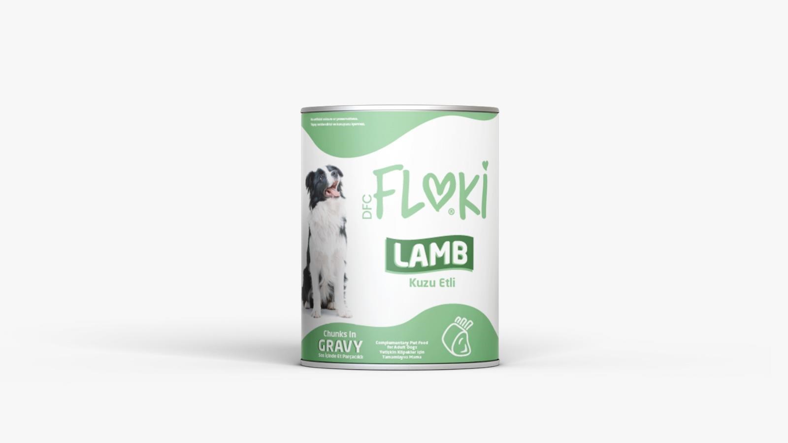 Floki Kuzulu Yetişkin Köpek Konservesi 400 Gr