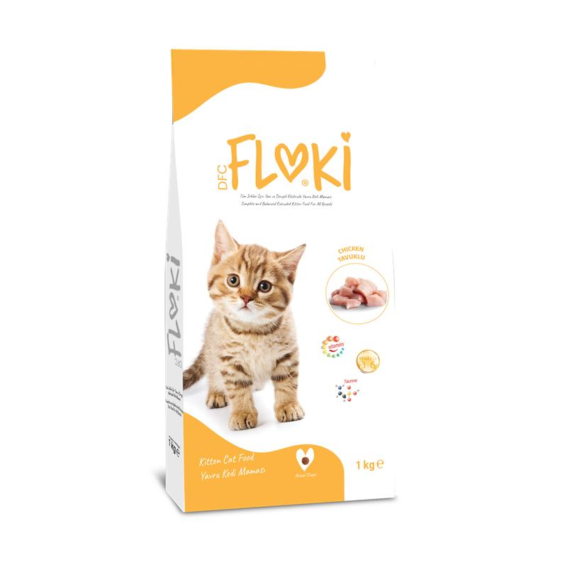 Floki Yavru Kedi Maması Tavuklu 1 Kg