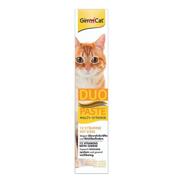 GimCat Duo Paste Peynirli 12 Vitaminli Kedi Macunu 50 Gr