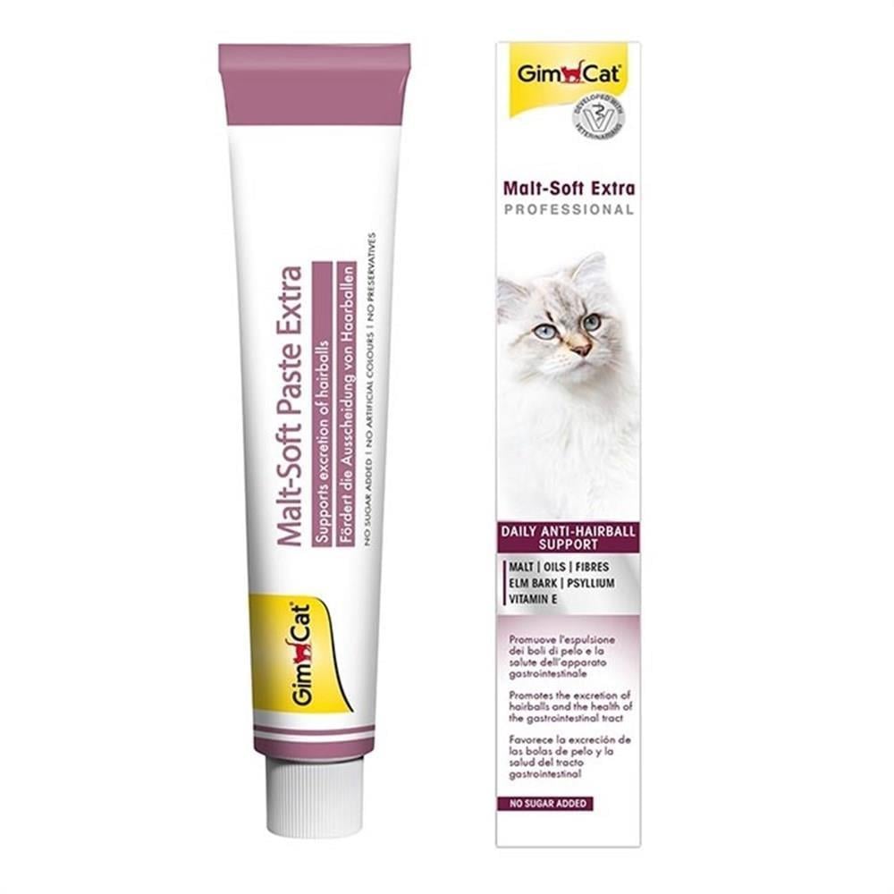 GimCat Malt Soft Extra Tüy Yumağı Önleyici Kedi Macunu 20 Gr