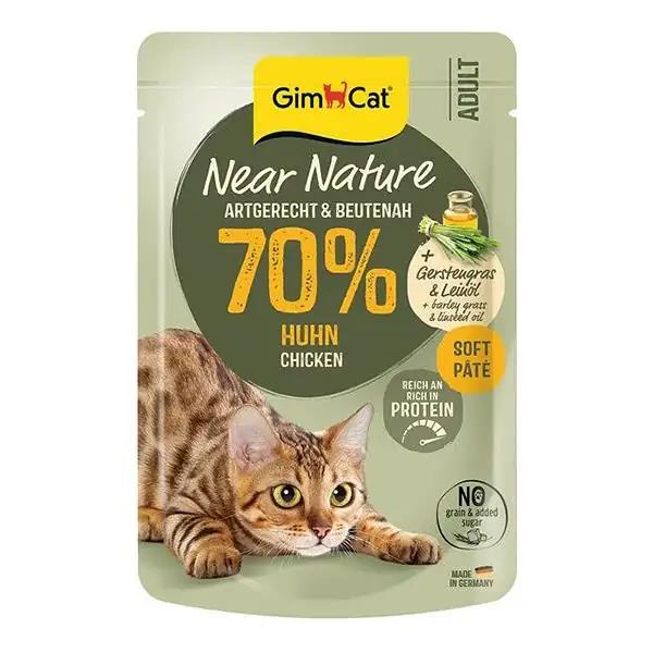 GimCat Near Nature Ezme Tavuklu Etli Yetişkin Kedi Konservesi 85 Gr