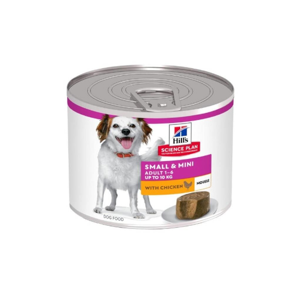 Hill's SCIENCE PLAN Mousse Tavuklu ve Hindili Küçük Irk Ezme Yetişkin Köpek Konservesi 200 Gr