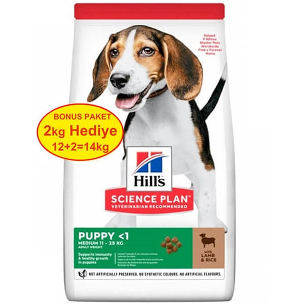 Hills SP Puppy Kuzu Etli Yavru Köpek Maması 14 Kg