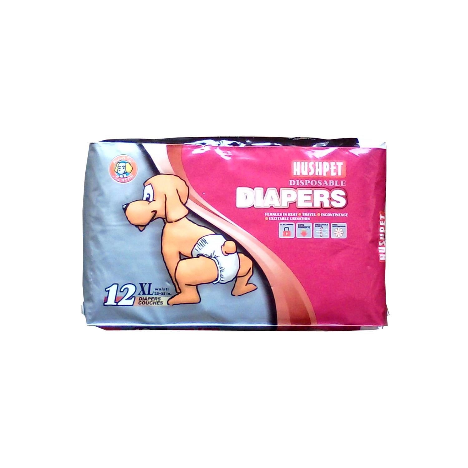 Hushpet Ultra Emici Köpek Külot Çiş Bezi 12 Adet XL Beden