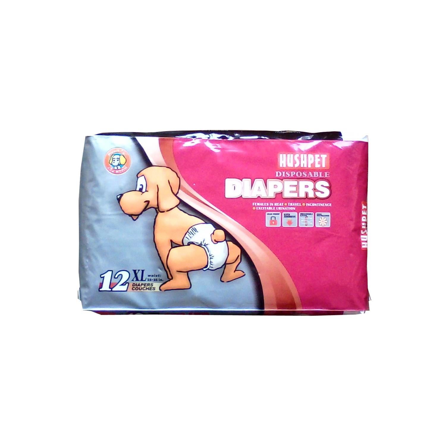 Hushpet Ultra Emici Köpek Külot Çiş Bezi 12 Adet XL Beden