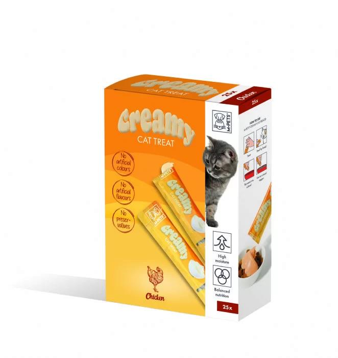 M-Pets Tavuklu Sıvı Kedi Ödülü 25x15 gr