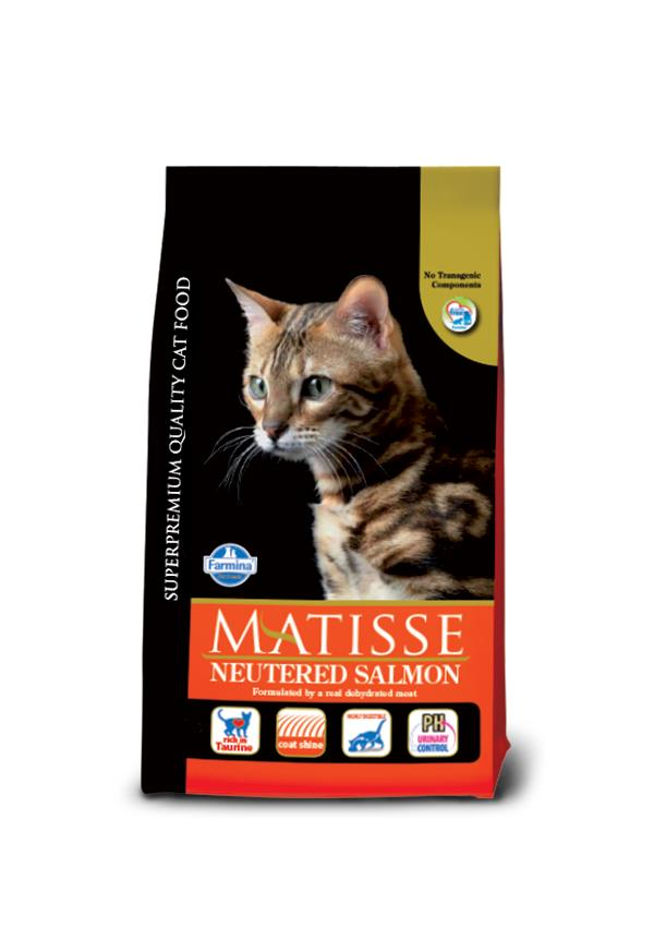 Matisse Somonlu Yetişkin Kısırlaştırılmış Kedi Maması 1,5 Kg