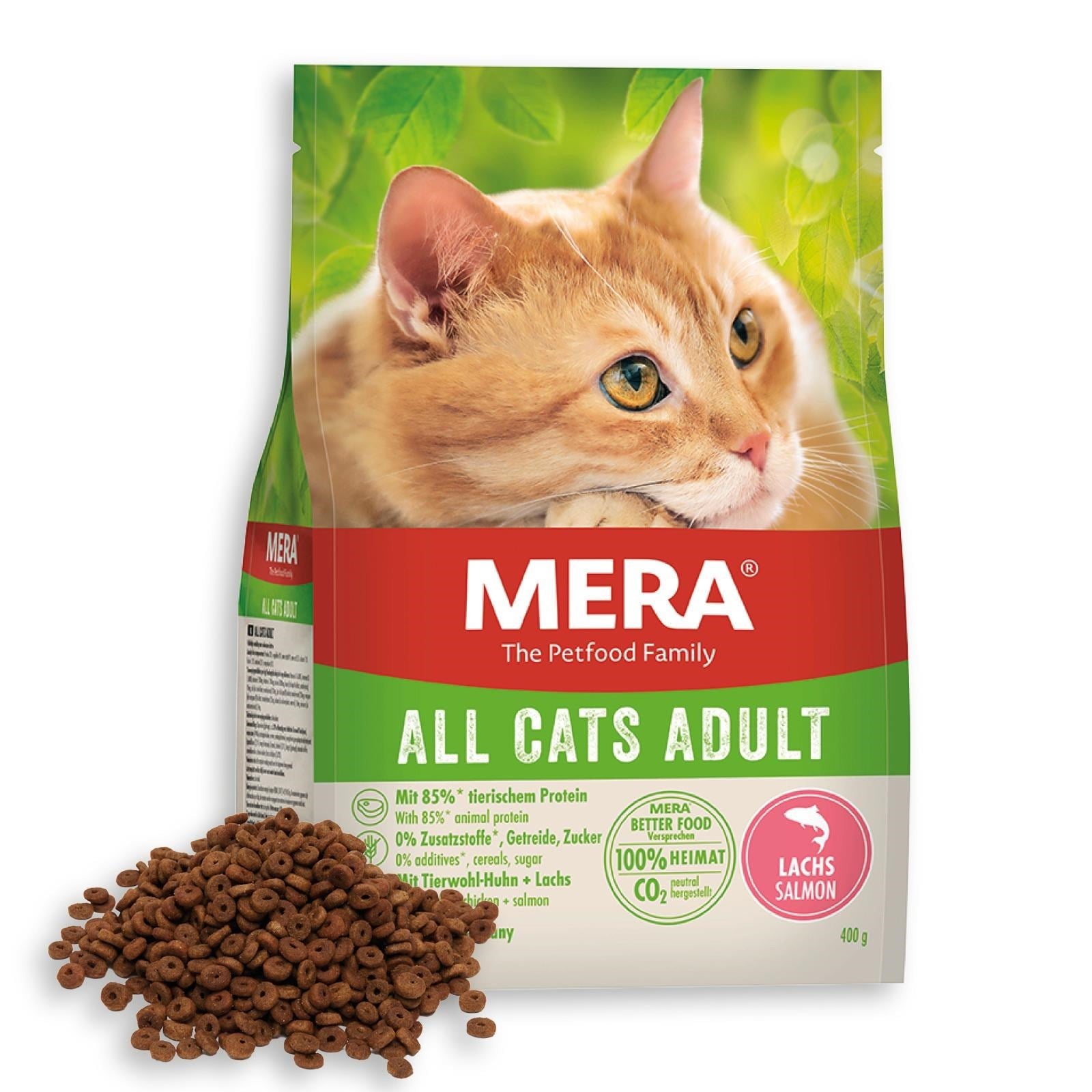 Mera All Cats Adult Tahılsız Taze Somon Balıklı Kedi Maması 10 Kg