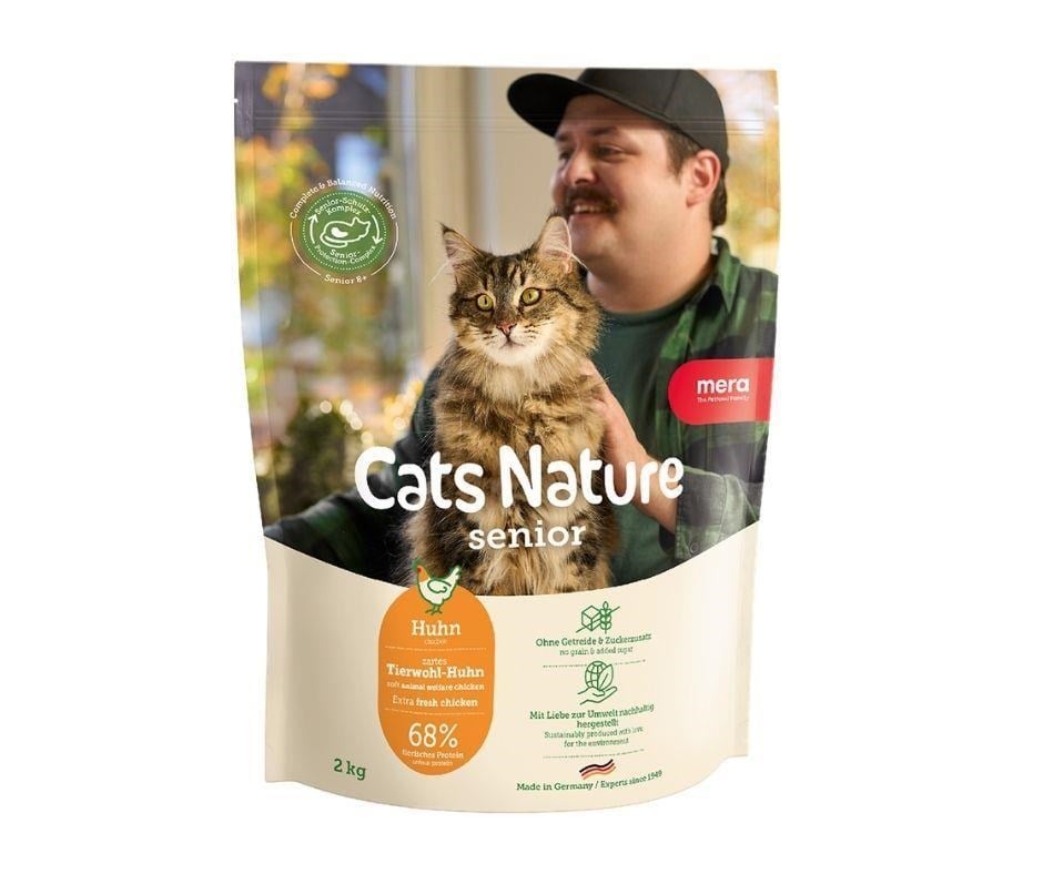Mera Cats Nature Senior Tahılsız Tavuklu Yaşlı Kedi Maması 2 Kg