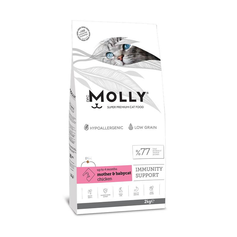 Molly Anne & Yavru Kedi Maması Tavuklu 2 Kg