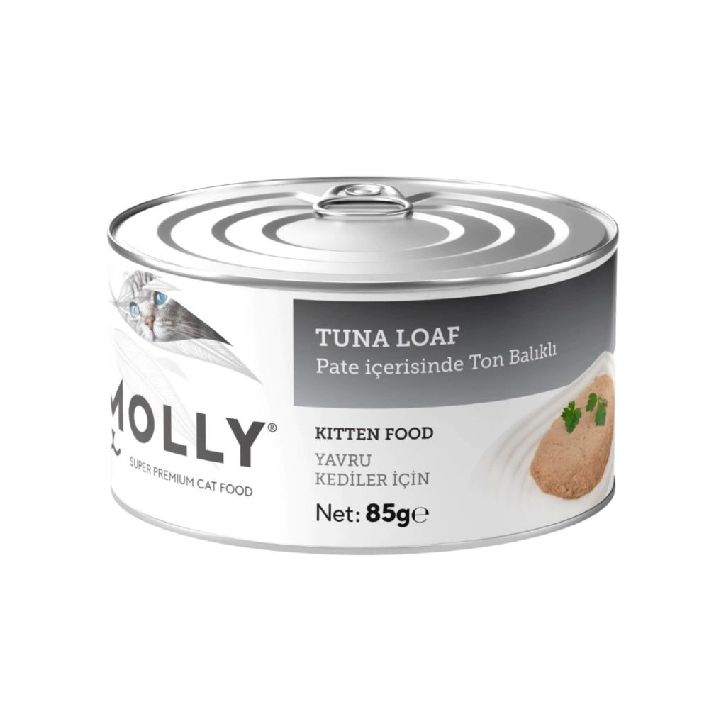 Molly Ton Balıklı Ezme Yavru Kedi Konservesi 85 Gr