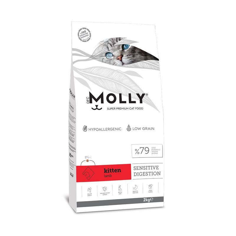 Molly Yavru Kedi Maması Kuzulu 2 Kg