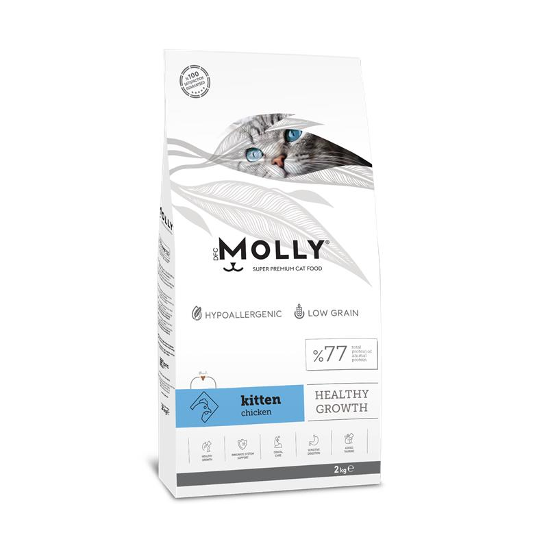 Molly Yavru Kedi Maması Tavuklu 2 Kg