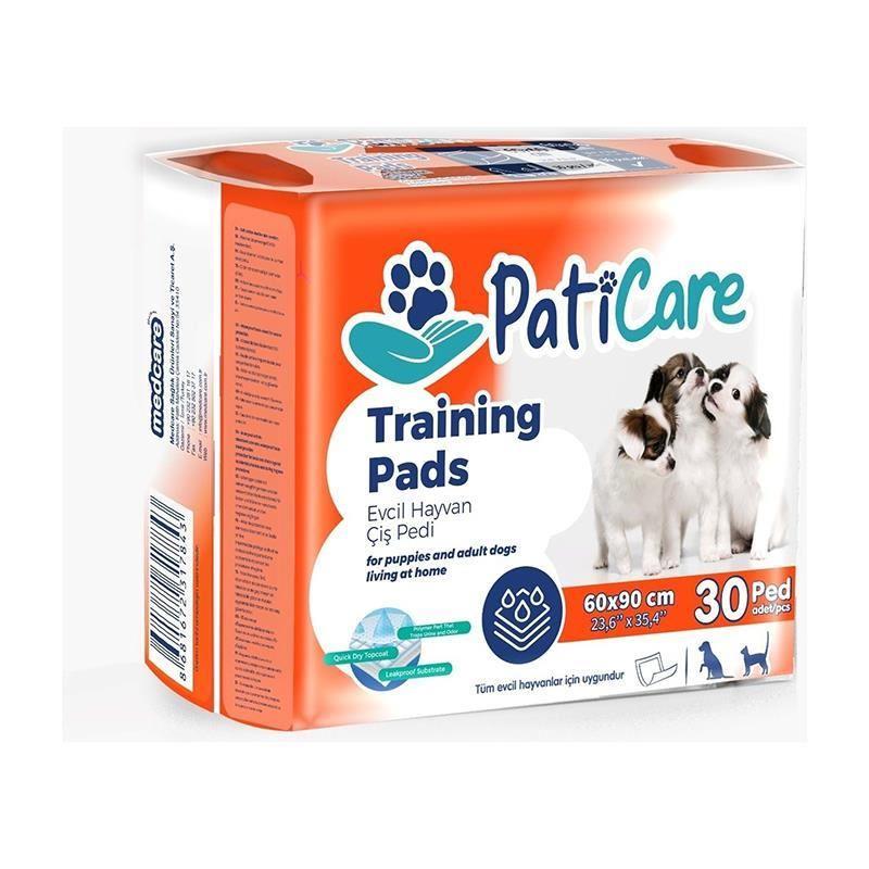 Paticare Köpek Tuvalet Eğitim Pedi 60x90cm 30'Lu