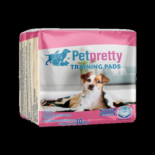Pet Pretty Tuvalet Eğitim Pedi Naturel 10'lu 60x90 Cm