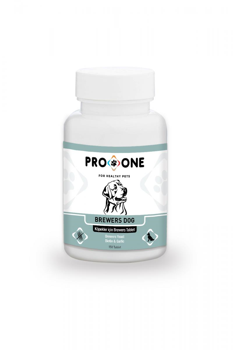 Pro One Brewers Dog Köpekler İçin Brewers Tablet 150 Tablet