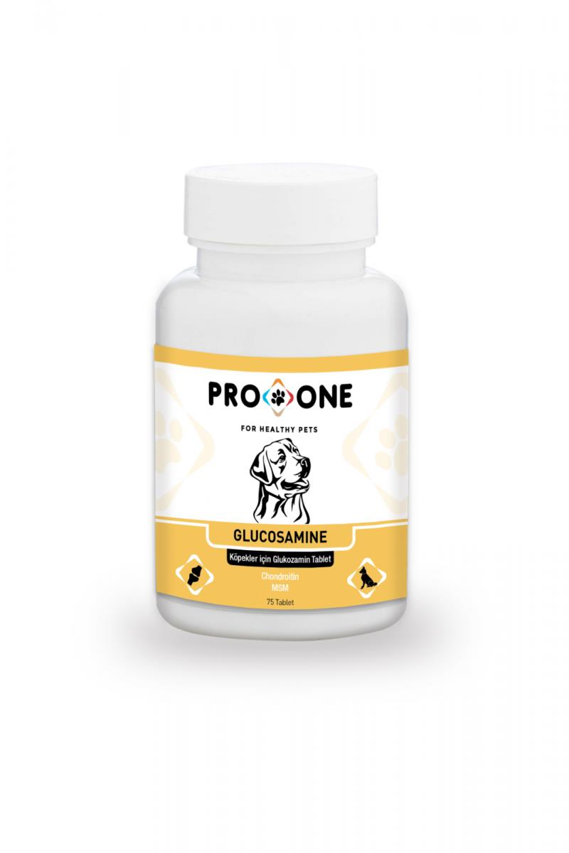 Pro One Glucosamine Tablet Köpekler İçin Glikozamin Tablet 75 Tablet