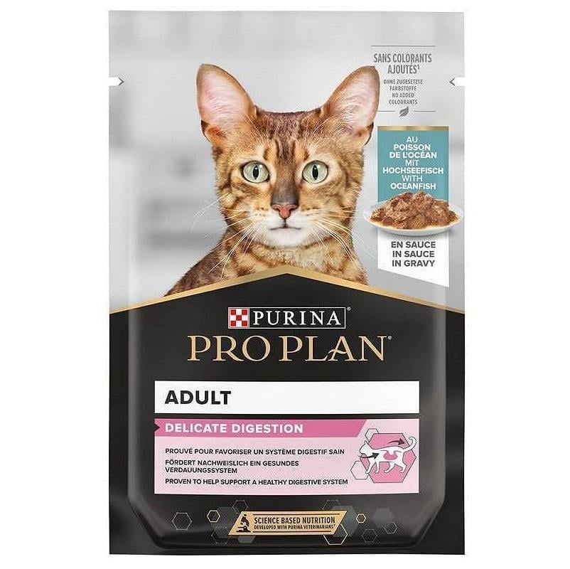 Pro Plan Pouch Sos İçinde Okyanus Balıklı Yetişkin Kedi Konservesi 85 Gr