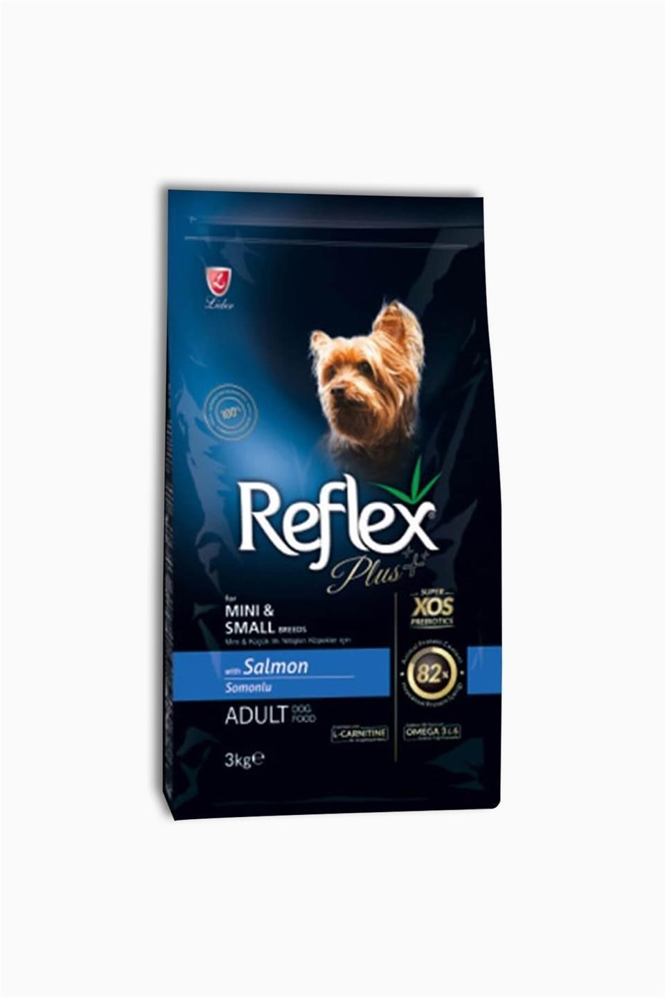 Reflex Plus Küçük Irklar için Somonlu Yetişkin Köpek Maması 3 Kg