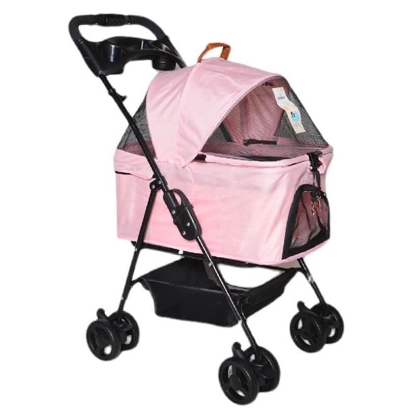 Zampa Verstappen Kedi ve Köpek Arabası Pembe 45x64x96 Cm SP02F-P