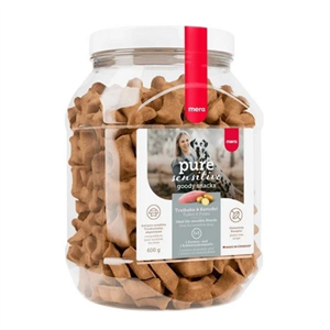 Mera Pure Sensitive Goody Snack Hindi Pirinç Köpek Ödül Bisküvisi 600 Gr