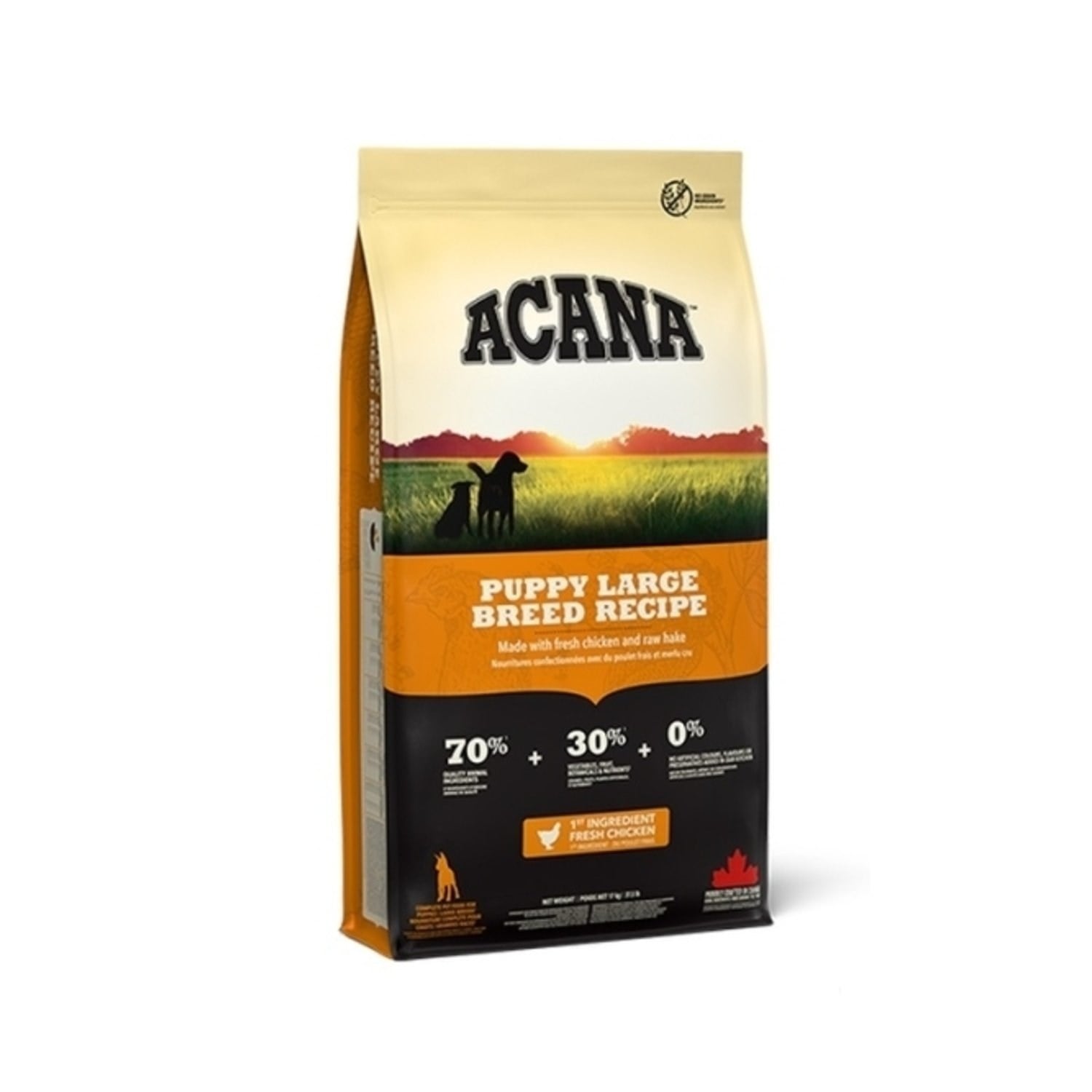 Acana Large Puppy Tavuklu ve Ringa Balıklı Büyük Irk Tahılsız Yavru Köpek Maması 11,4 Kg
