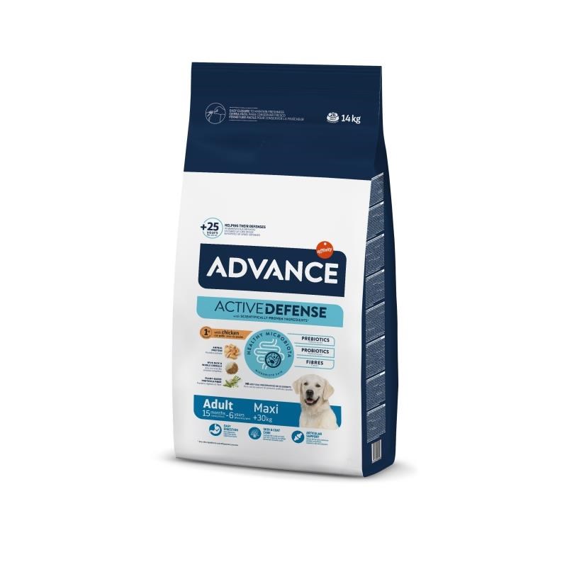 Advance Tavuklu ve Pirinçli Büyük Irk Yetişkin Köpek Maması 14 Kg