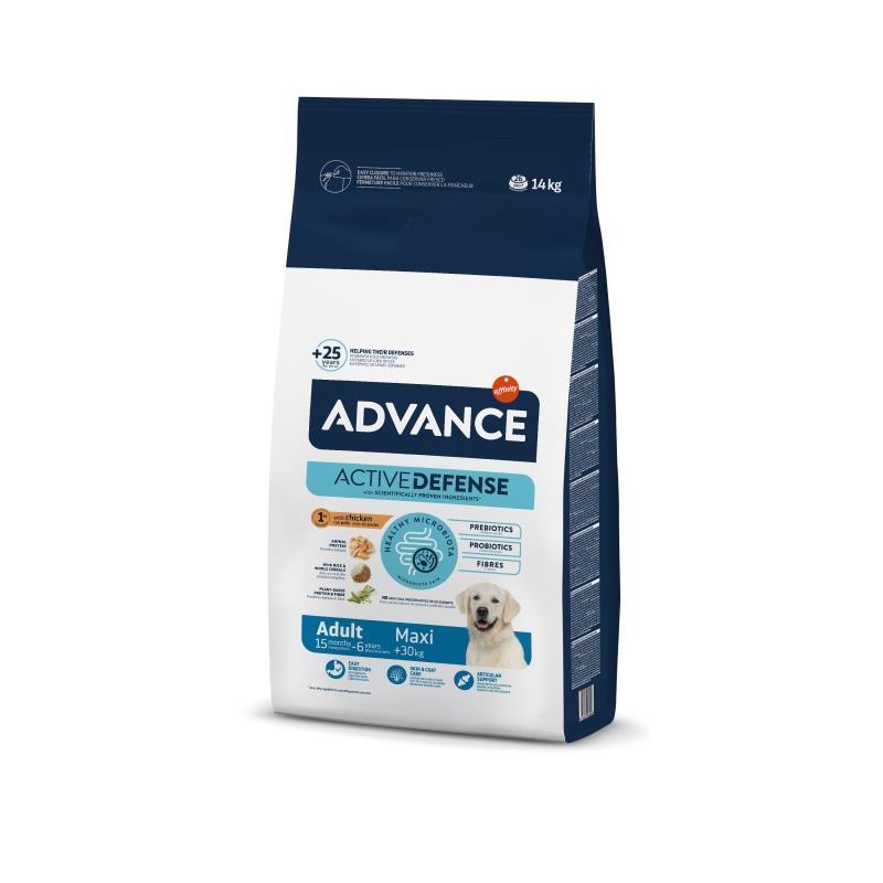 Advance Tavuklu ve Pirinçli Büyük Irk Yetişkin Köpek Maması 14 Kg