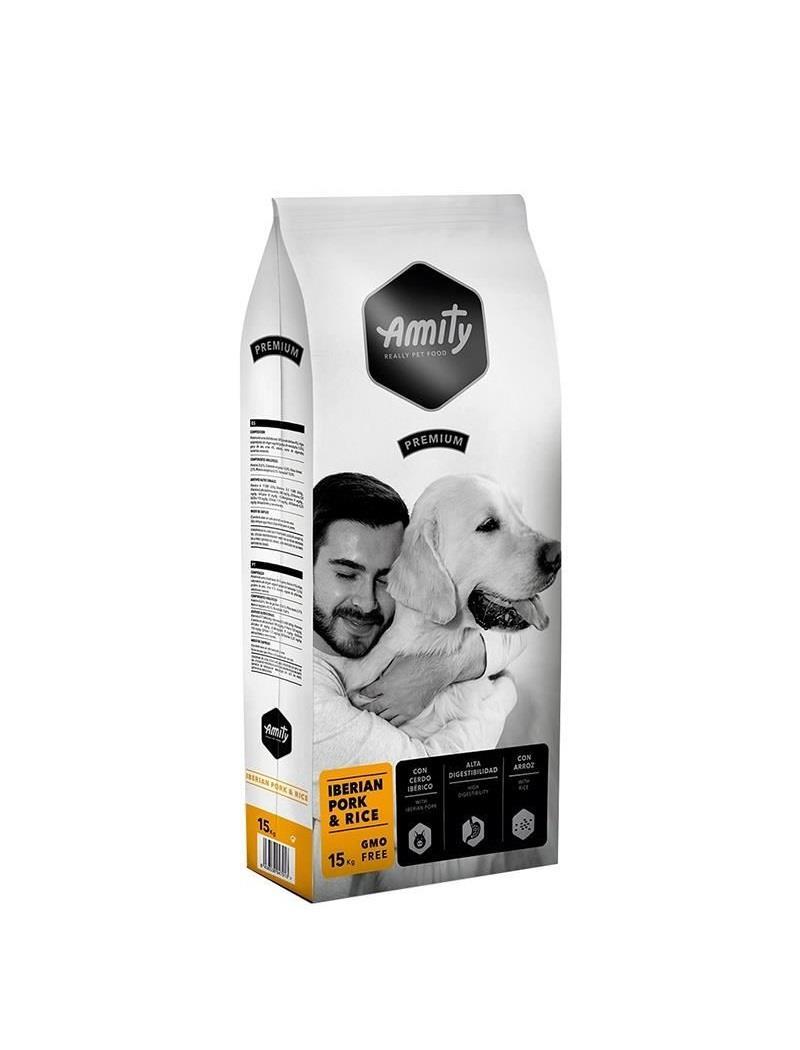 Amity Premium İberya Domuz Etli ve Pirinçli Yetişkin Köpek Maması 15 Kg