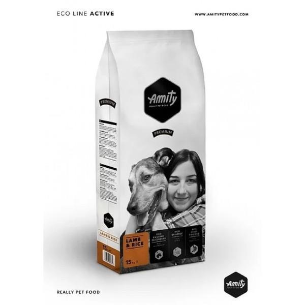 Amity Premium Lamb & Rice Kuzu Etli ve Pirinçli Yetişkin Köpek Maması 15 Kg