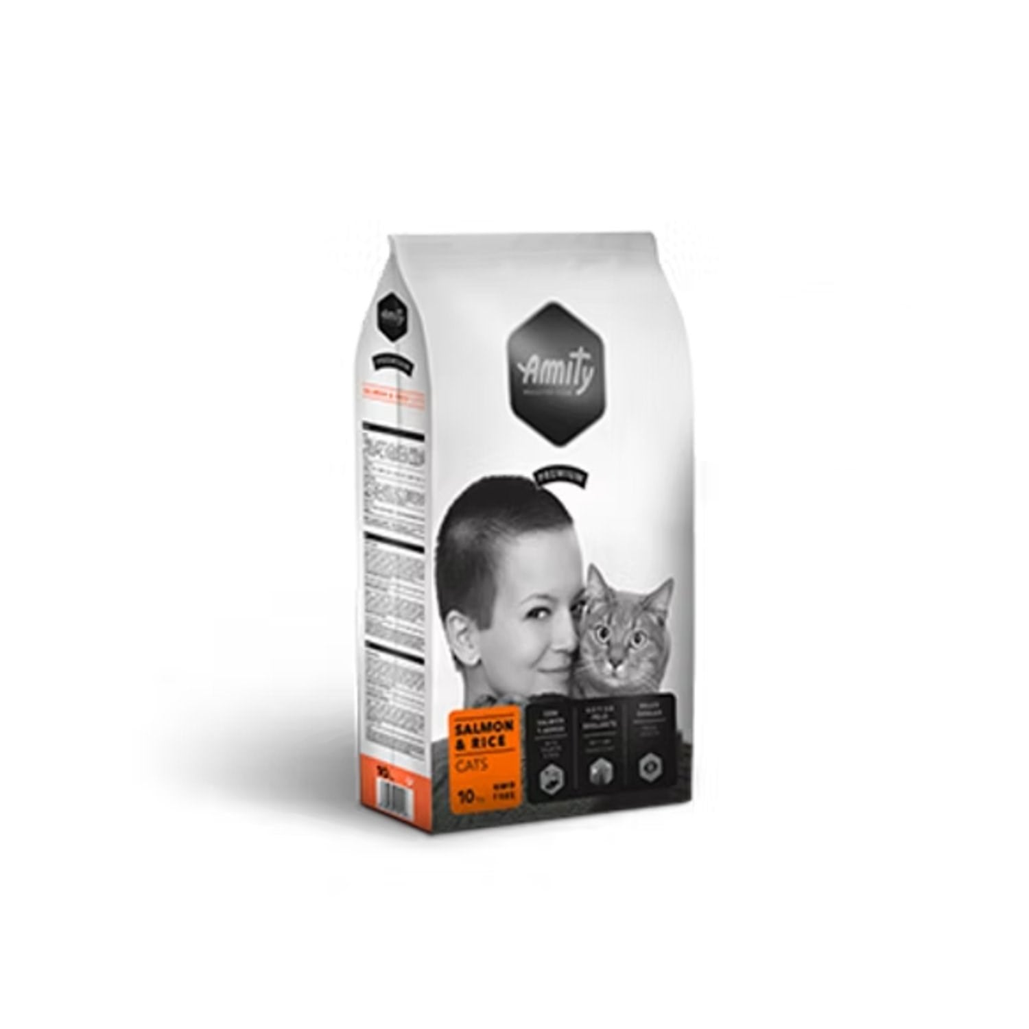 Amity Premium Somonlu Yetişkin Kedi Maması 10 Kg