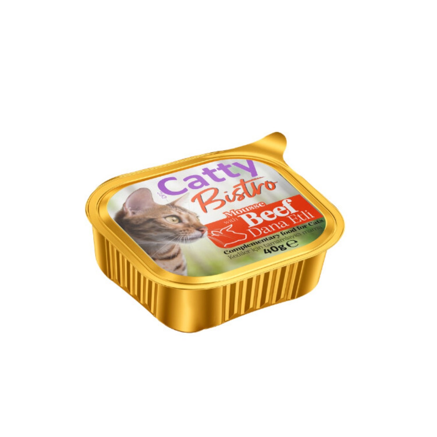 Catty Bistro Mousse Dana Etli Kedi Konservesi 40 Gr
