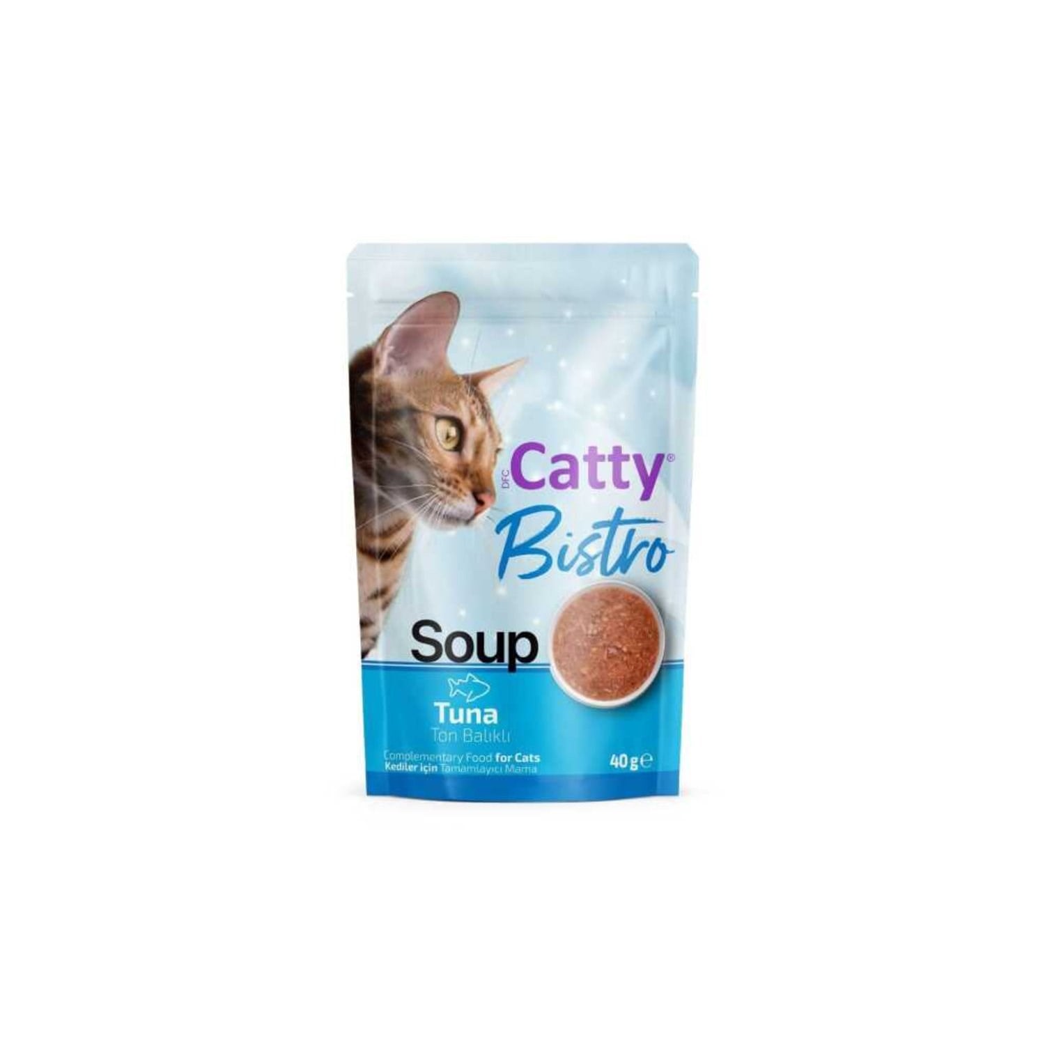 Catty Bistro Ton Balıklı Kedi Çorbası 40 Gr